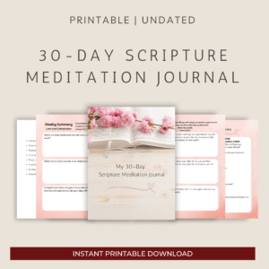 scripture journal mockup, donna woolam
