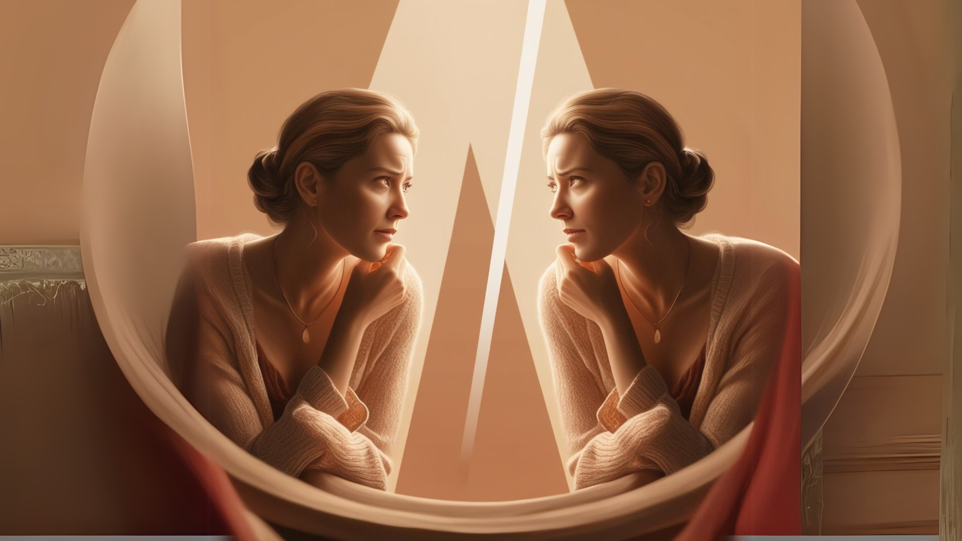 halt between two opinions woman stuck in decision, discernment, donna woolam donna k woolam